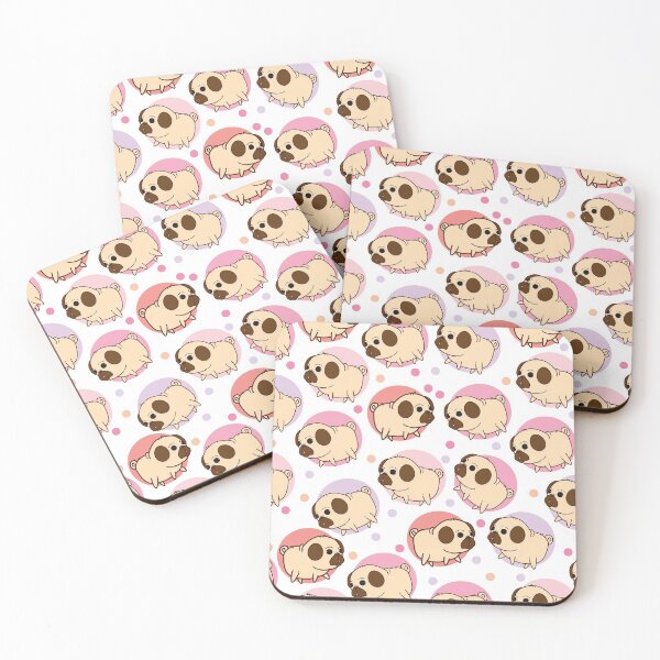 Item preview, Pug Dog Art Pugs puppy funny cute dogs designed and sold by Coolstuff4you71.