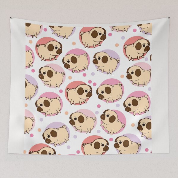 Item preview, Pug Dog Art Pugs puppy funny cute dogs designed and sold by Coolstuff4you71.