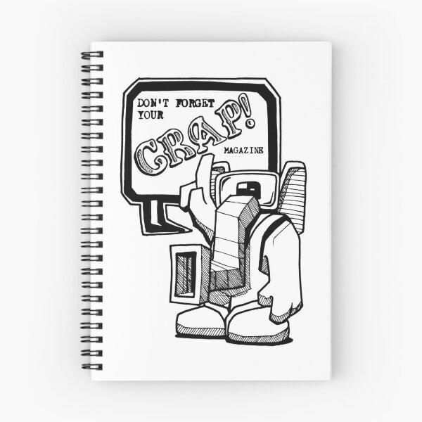 Item preview, QWERTY Sez Don't Forget Your CRAP! designed and sold by CRAP-Magazine.