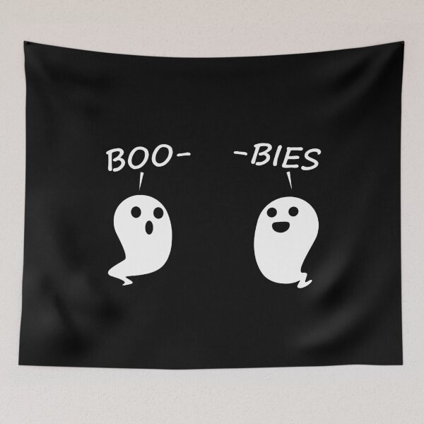 Item preview, BOO-BIES FUNNY GHOST HALLOWEEN designed and sold by TheFirstOne.