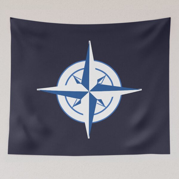 Item preview, Wind rose blue designed and sold by Sara-Miyano.