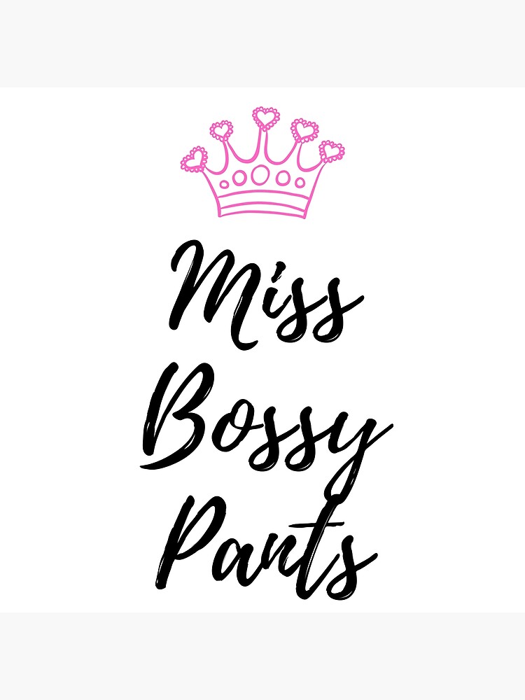 Buy Little Miss Bossy Pants SVG DXF EPS Png Files for Cutting Online in  India  Etsy