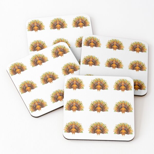 Item preview, Funny Thanksgiving Dinner Turkey Set designed and sold by CottoVerdi.