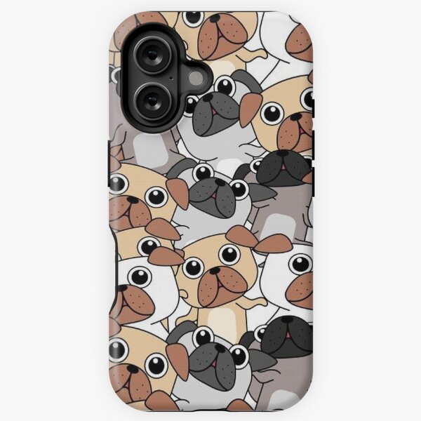 Item preview, Pug Dog Art Pugs puppy funny cute dogs designed and sold by Coolstuff4you71.