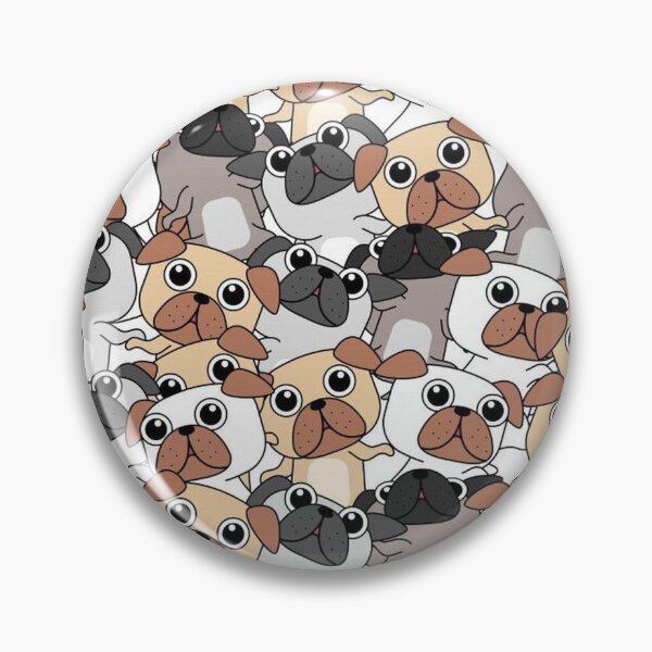 Item preview, Pug Dog Art Pugs puppy funny cute dogs designed and sold by Coolstuff4you71.