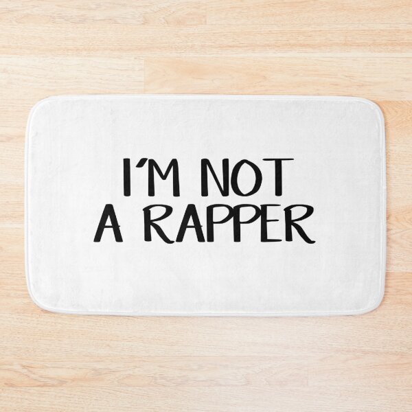 Item preview, I'm not a rapper designed and sold by allthetees.