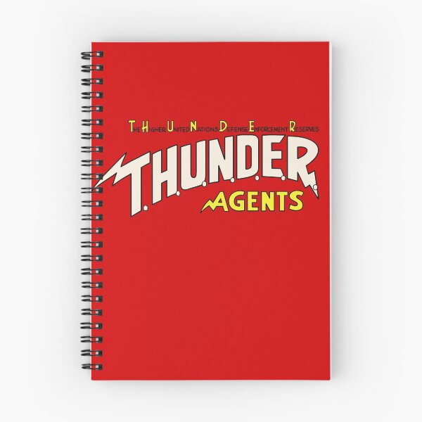 Item preview, Thunder Agents logo - white designed and sold by 13thFloorDesign.