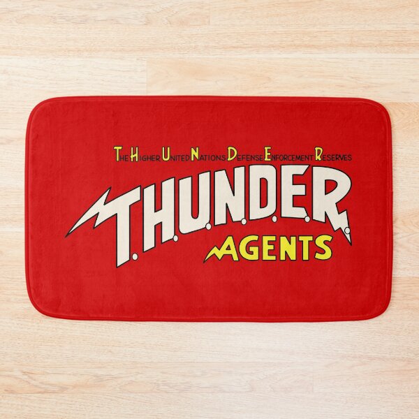 Item preview, Thunder Agents logo - white designed and sold by 13thFloorDesign.
