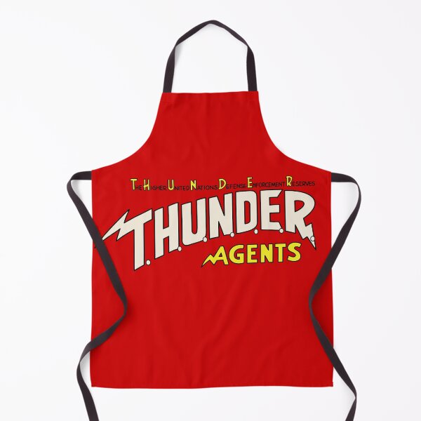 Item preview, Thunder Agents logo - white designed and sold by 13thFloorDesign.