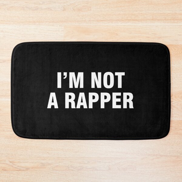 Item preview, I'm not a rapper designed and sold by allthetees.