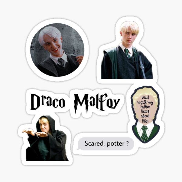 Draco Malfoy Stickers Redbubble - draco malfoy roblox decal