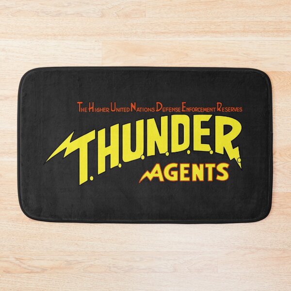 Item preview, Thunder Agents logo - yellow designed and sold by 13thFloorDesign.