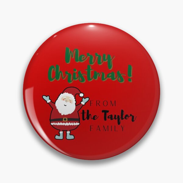 Item preview, Merry Christmas From The Taylor Family designed and sold by blacklittlemoon.