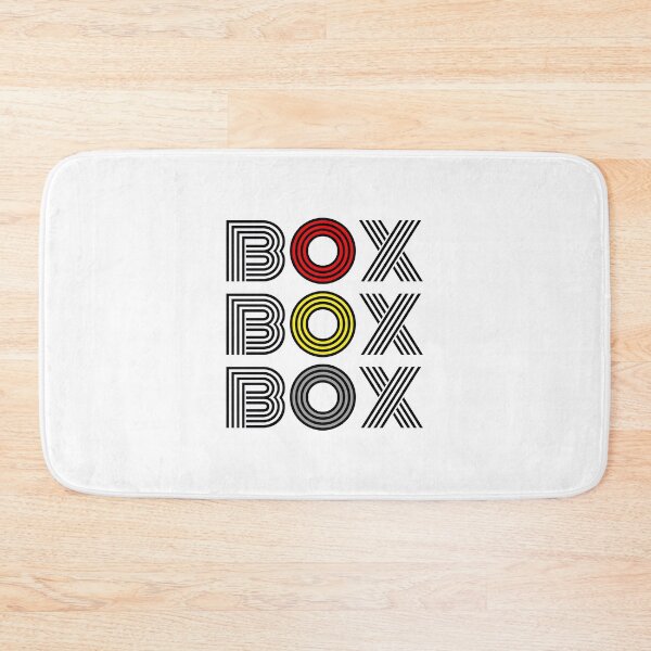 Item preview, "Box Box Box" F1 jargon ( 3 colors ) designed and sold by TheF1Racing.
