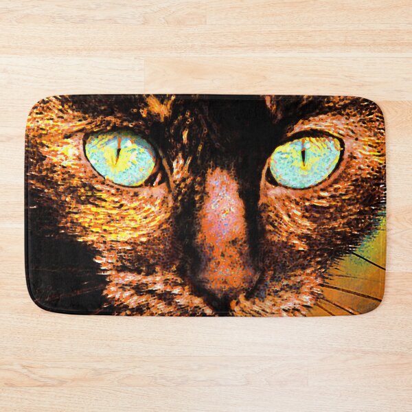 Item preview, Fluffy's eyes, painterly designed and sold by dnparker.