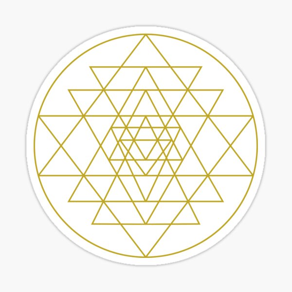 Item preview, Classic Sri Yantra designed and sold by NewWorldIsHere.