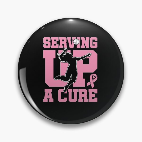 Item preview, Volleyball Breast Cancer - Serving Up a Cure designed and sold by jaygo.