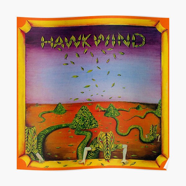 “Hawkwind - Hawkwind Album” Poster for Sale by lithoman2 | Redbubble