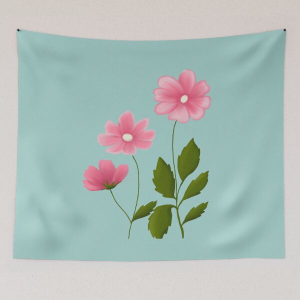 Item preview, Bonitas flores rosas delicadas designed and sold by Diane Hunter Art.