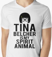 Tina Spirit Animal Men's V-Neck T-Shirt