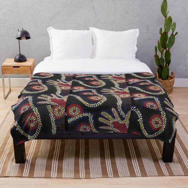 Item preview, Aboriginal dot art - helping hand  designed and sold by Melchime.