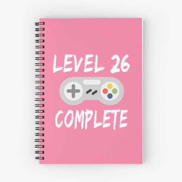 Item preview, Level 26 Complete 26th Birthday Gift Video Gamer Essential designed and sold by JustGift.