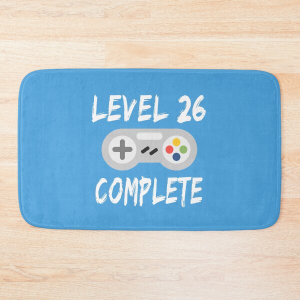 Item preview, Level 26 Complete 26th Birthday Gift Video Gamer Essential designed and sold by JustGift.