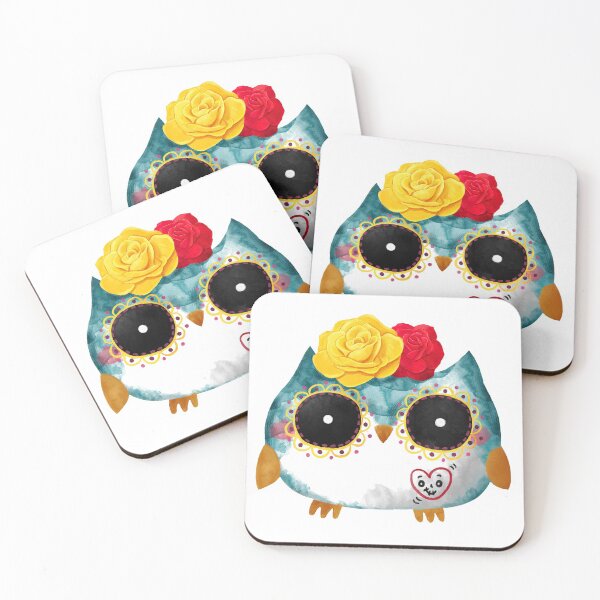 Item preview, Day of the Dead Owl designed and sold by MugsMe.