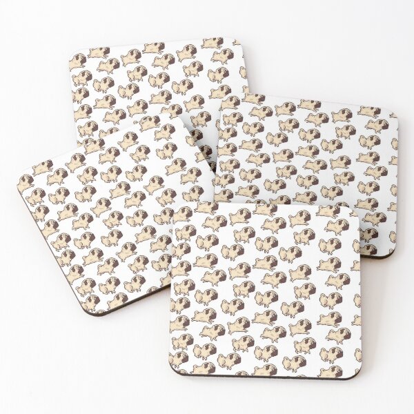 Item preview, Pug Dog Art Pugs puppy funny cute dogs designed and sold by Coolstuff4you71.