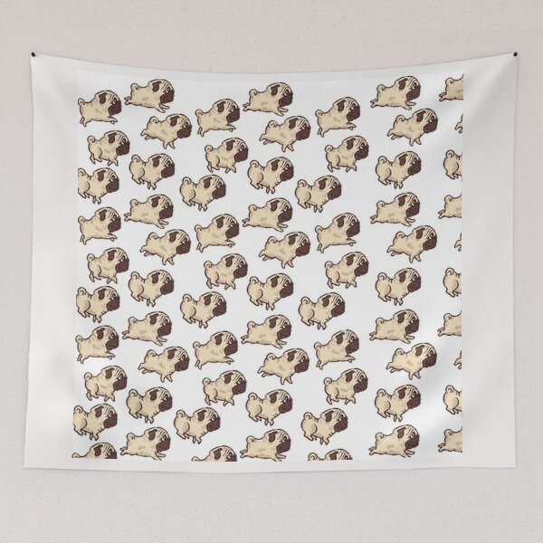 Item preview, Pug Dog Art Pugs puppy funny cute dogs designed and sold by Coolstuff4you71.