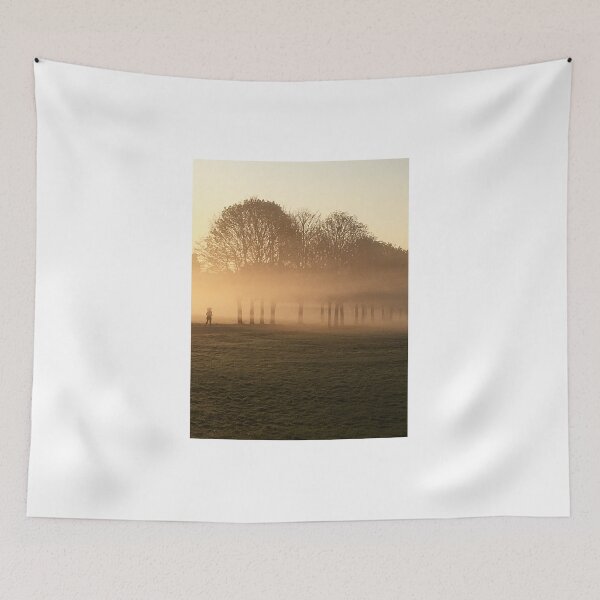Item preview, Early morning run through misty trees designed and sold by Doppelbock.