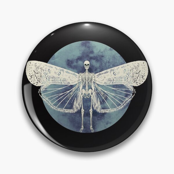 Item preview, Faerie Skeleton and Blue Moon designed and sold by FringyGingy.