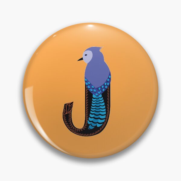 Item preview,  Bird Beauty- letter J designed and sold by PrachiBotle.