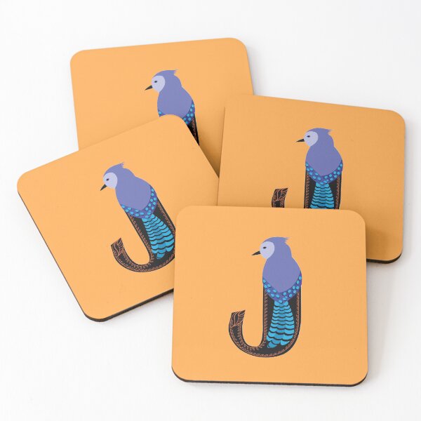 Item preview,  Bird Beauty- letter J designed and sold by PrachiBotle.