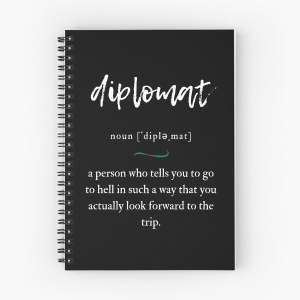 Artikelvorschau, Diplomat Definition | Dictionary Collection entworfen und verkauft von Designschmiede.