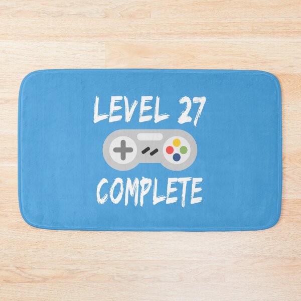 Item preview, Level 27 Complete 27th Birthday Gift Video Gamer Essential designed and sold by JustGift.