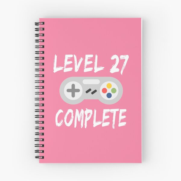 Item preview, Level 27 Complete 27th Birthday Gift Video Gamer Essential designed and sold by JustGift.