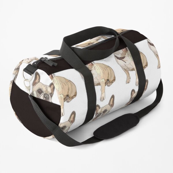 Pug Dog Art Pugs puppy funny cute dogs Duffle Bag
