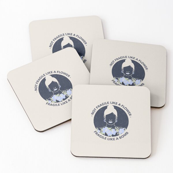 Item preview, Not Fragile Like a Flower Fragile Like a Bomb designed and sold by benarik.