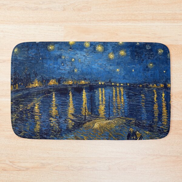 Item preview, Starry Night Over The Rhone - Van Gogh (Re-edited) designed and sold by DejaVuStudio.