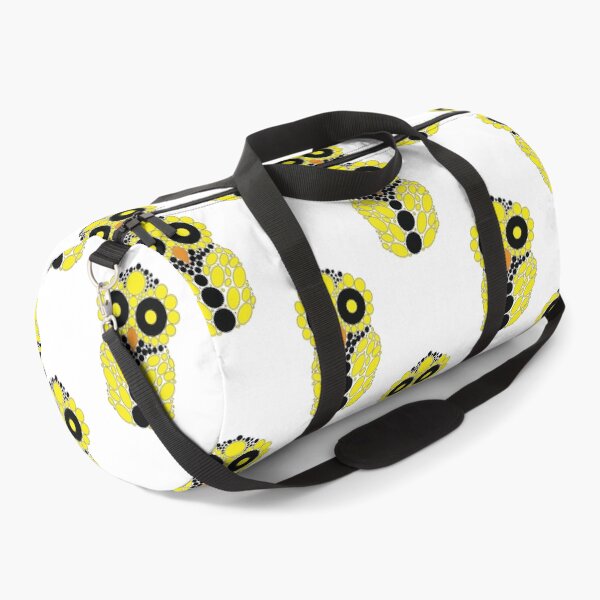 Item preview, Yellow and Black Owl designed and sold by RhubarbMyrtle.