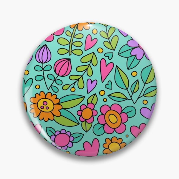 Item preview, Warm Wild Flowers designed and sold by spotgirldesign.