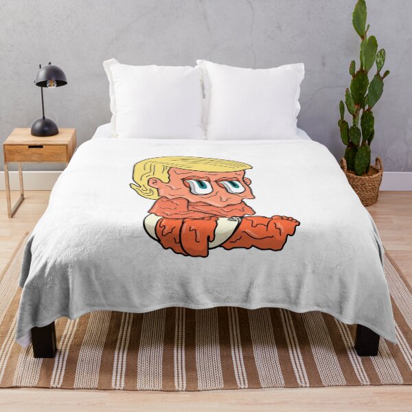Aperçu de l'œuvre Orange Slime Baby Trump créée et vendue par Fox Newton.