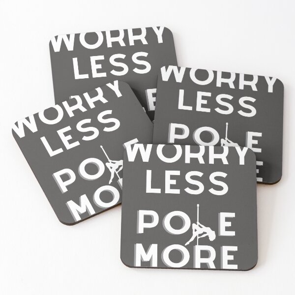 Item preview, Worry Less, Pole More Funny designed and sold by Mommaspouch.
