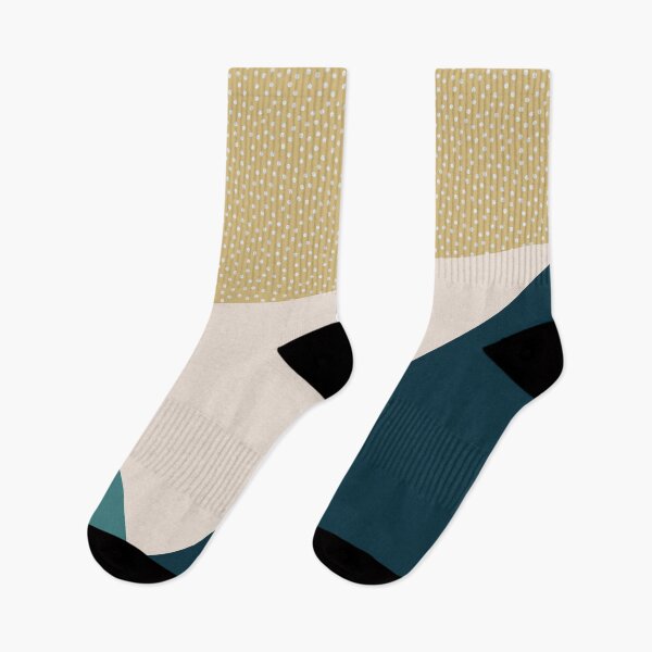 Item preview, Color Block (blues & gold) designed and sold by A. Koh.