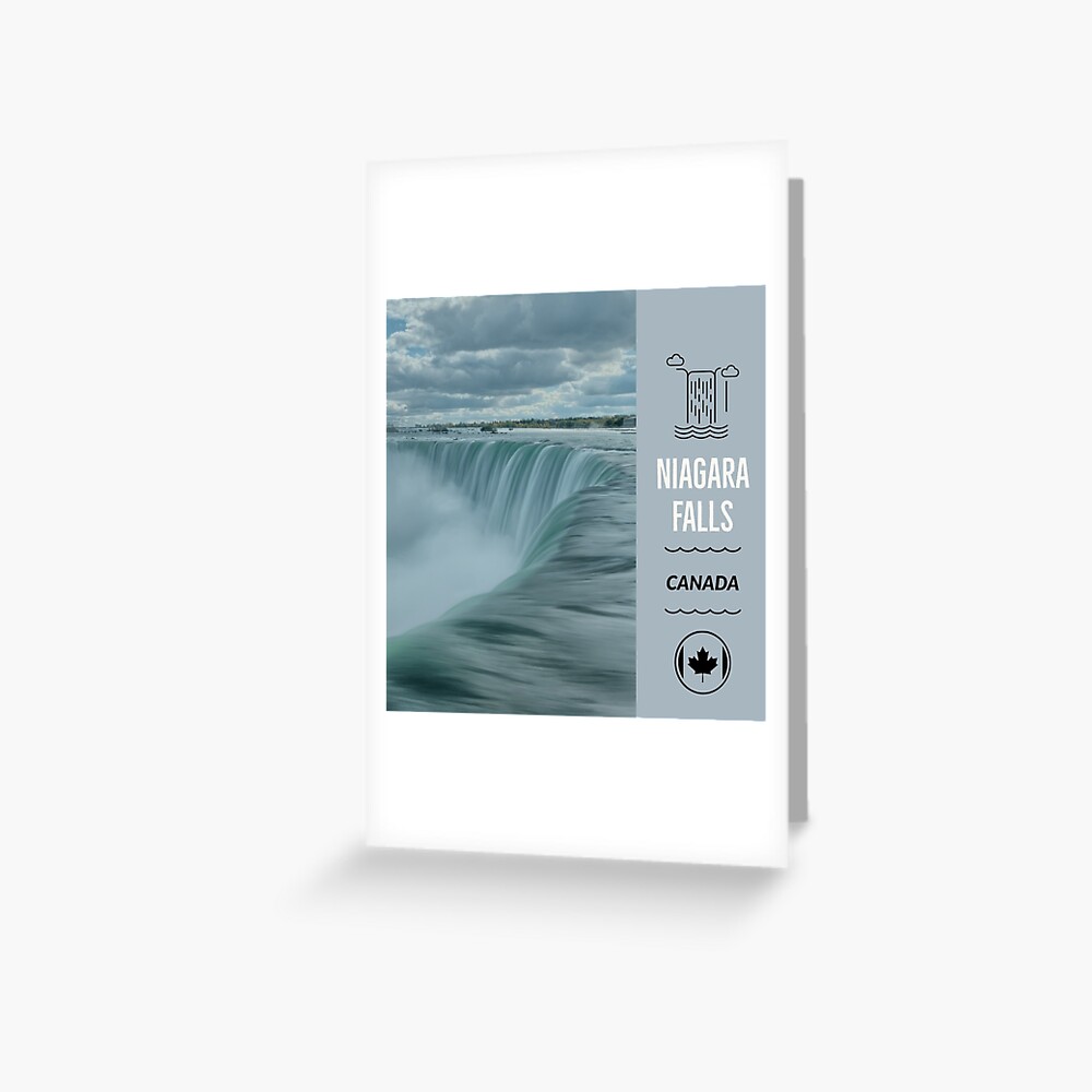 "Niagara Falls Canada Design" Greeting Card for Sale by theworld2021 Redbubble