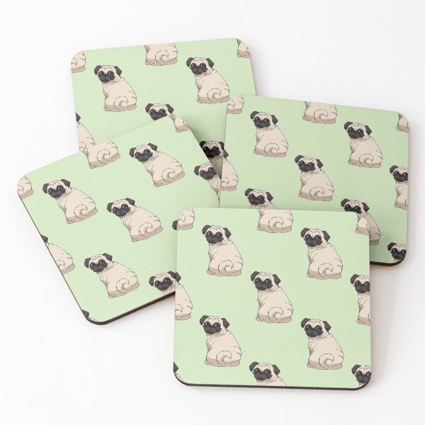 Item preview, Pug Dog Art Pugs puppy funny cute dogs designed and sold by Coolstuff4you71.