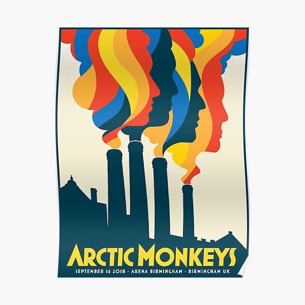 Smoke Monkeys factory Poster