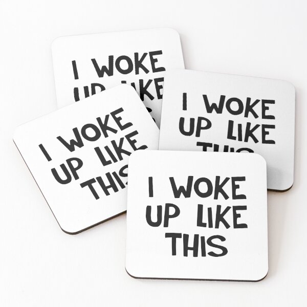Item preview, I woke up like this designed and sold by allthetees.