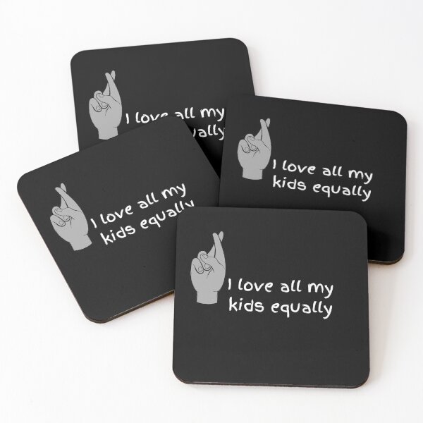 Item preview, White Lies - I Love All My Kids Equally designed and sold by MeMerchNDice.